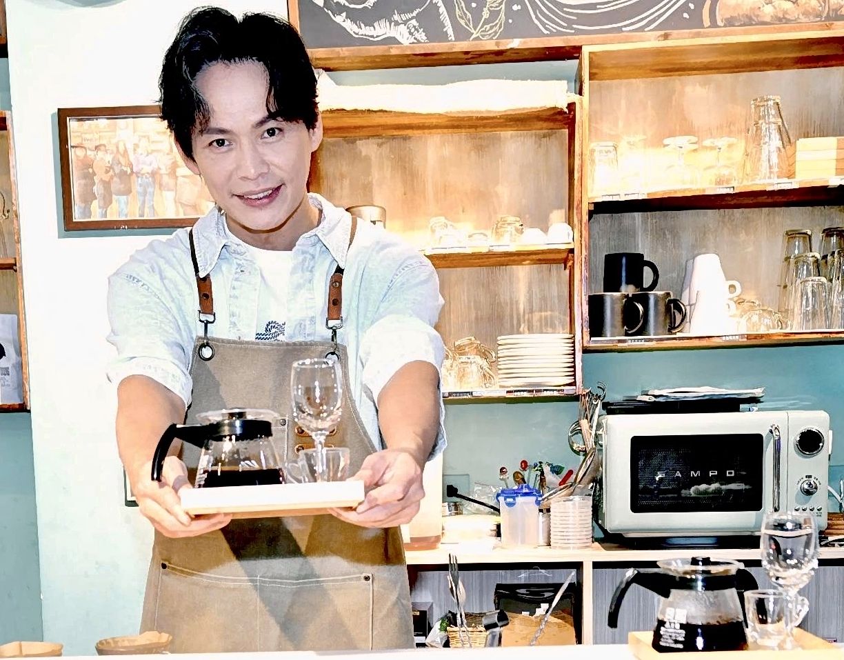 黃鐙輝出席新戲《九如一家人》茶敘。（圖／華視提供）