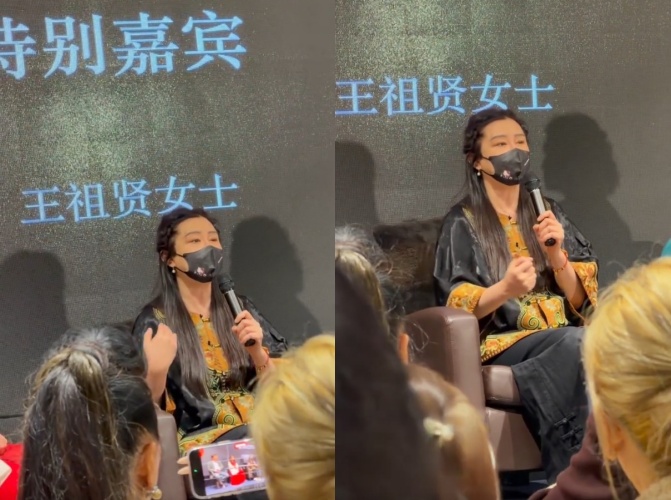 王祖賢公開引退22年原因。（圖／翻攝自新浪熱點微博）