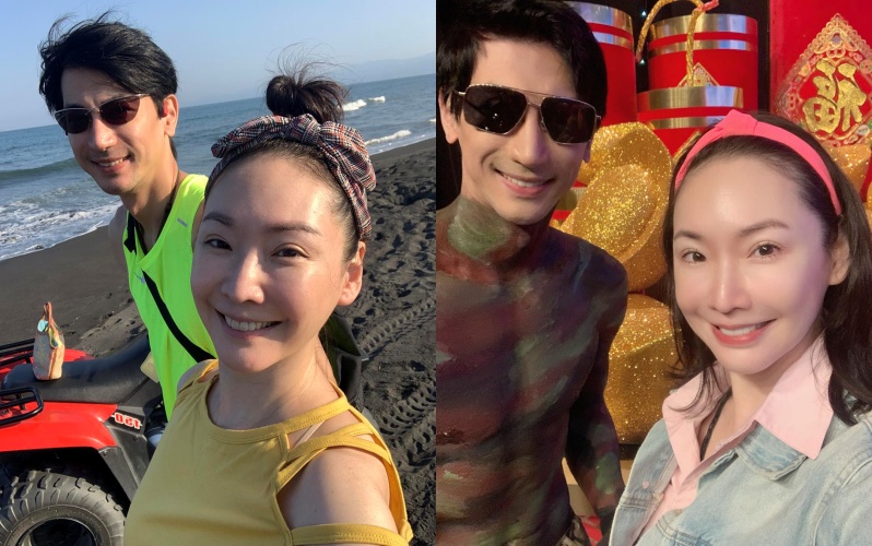 王俐人和林琮軒驚傳已經離婚。（圖／翻攝自Ryan 林琮軒臉書）