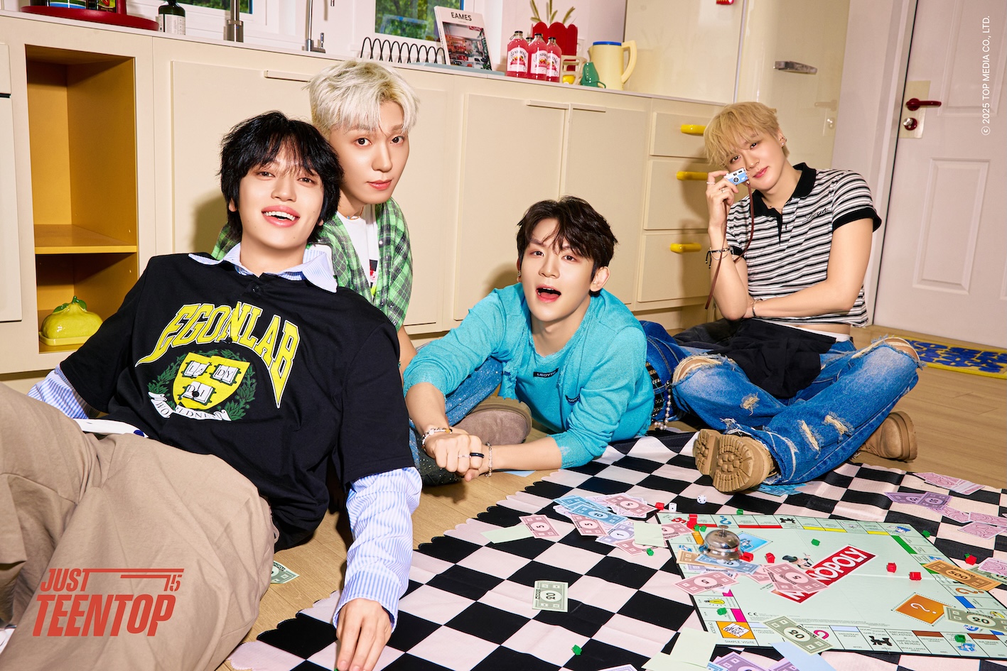 人氣男團TEEN TOP宣布將於3月7日在台北舉辦安可演唱會。（圖／MORE LIVE提供）