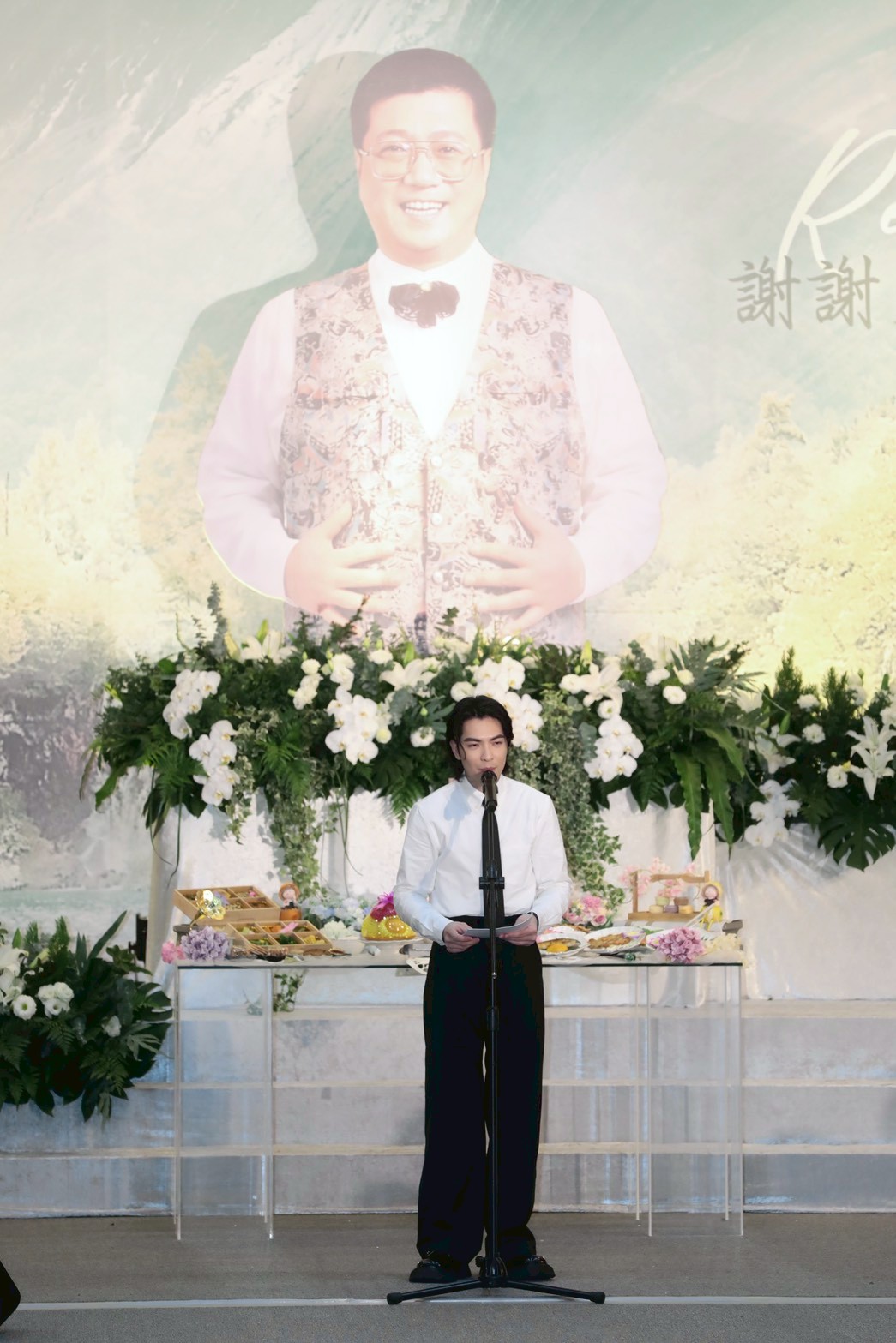 蕭敬騰回憶岳父，感謝岳父生前最寵他。（圖／許方正攝）