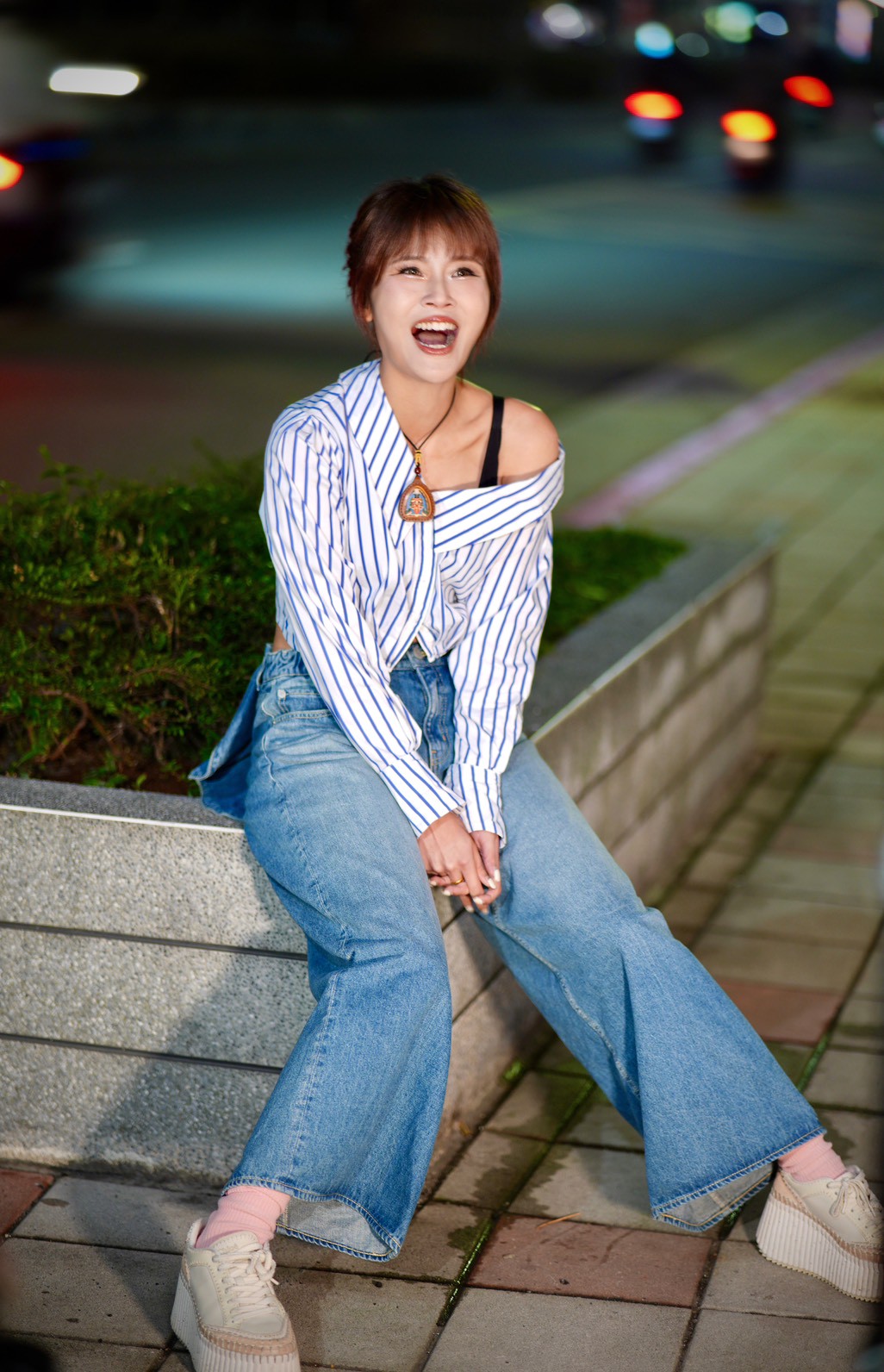 為了讓自己走得更長遠,丟丟妹計畫將台中、土城兩家公司企業、160萬粉絲平台整合。(圖/記者陳明中攝)