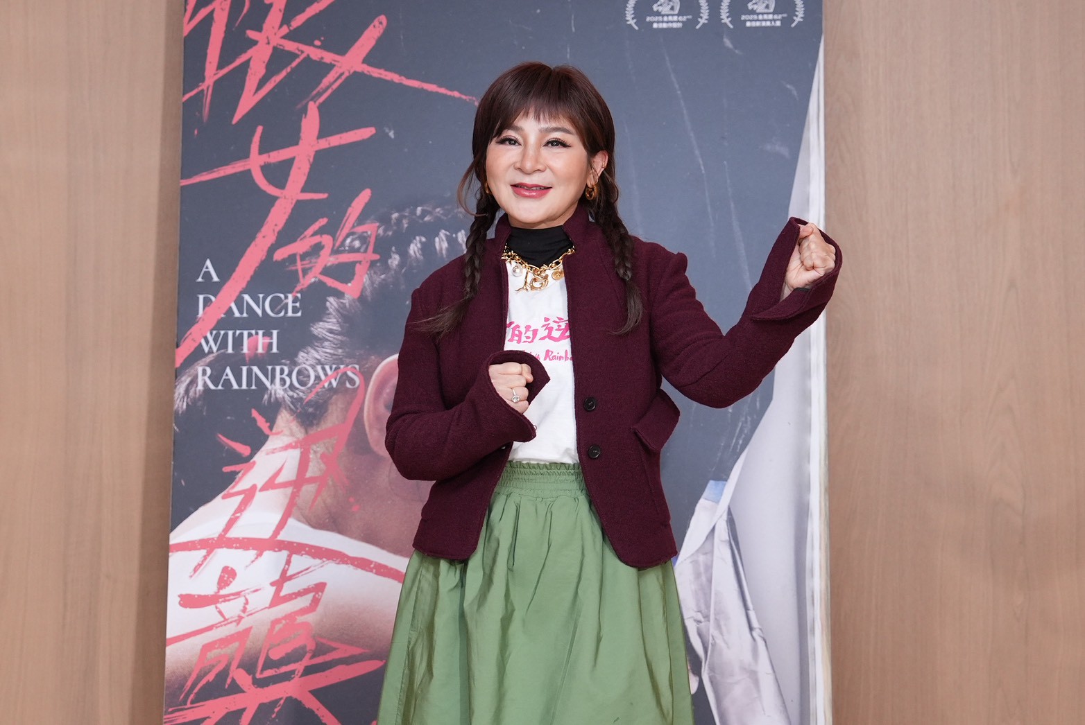 王彩樺笑喊拍《恨女的逆襲》時，會故意叫李千娜小三。（圖／許方正攝）