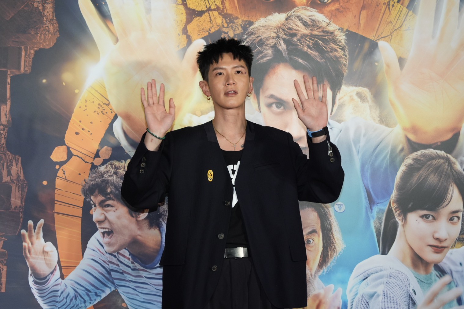 柯震東表示《功夫》合作的韓國武術指導團隊十分專業。（圖／記者陳明中攝）