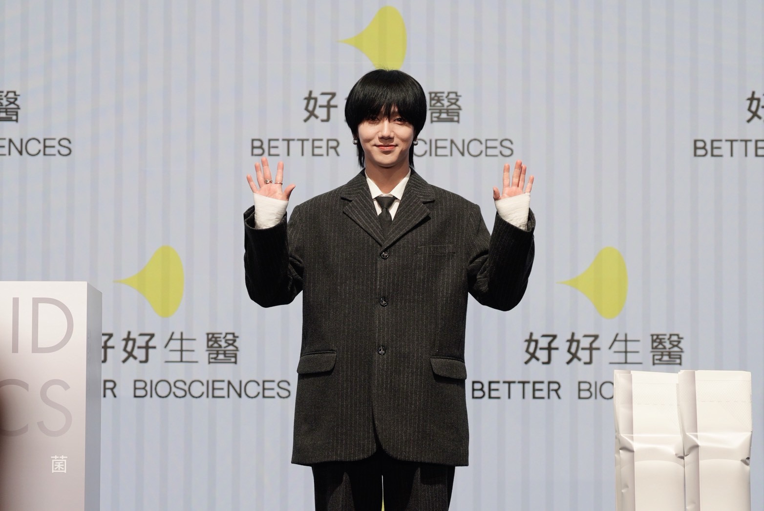 SUPER JUNIOR 成員藝聲晚上幾乎都不吃。（圖／記者陳明中攝）