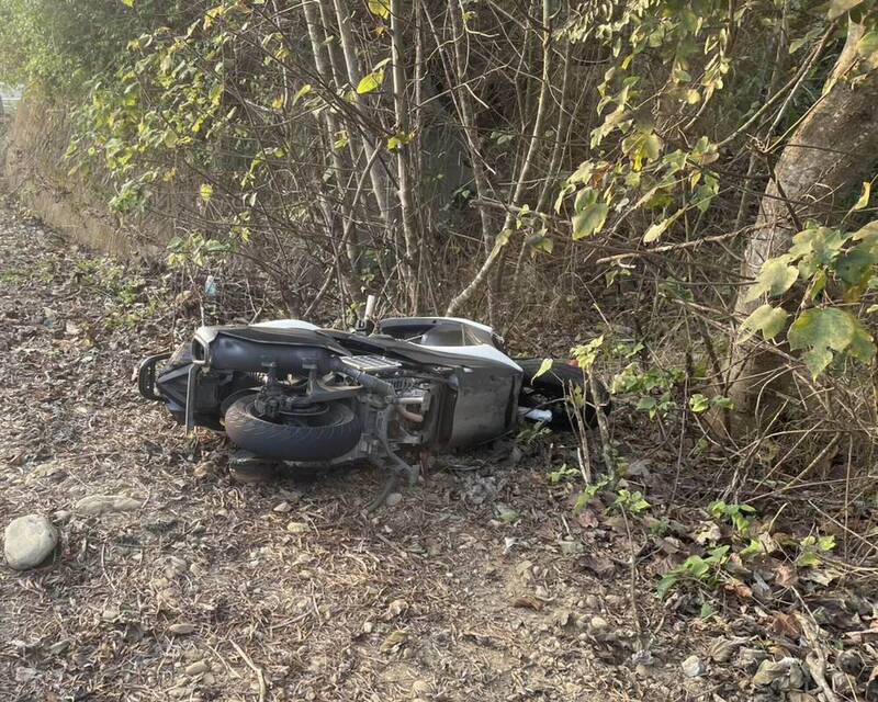 彰化縣芬園鄉139線大彰路四段「死亡彎道」又發生事故。（圖／警方提供）