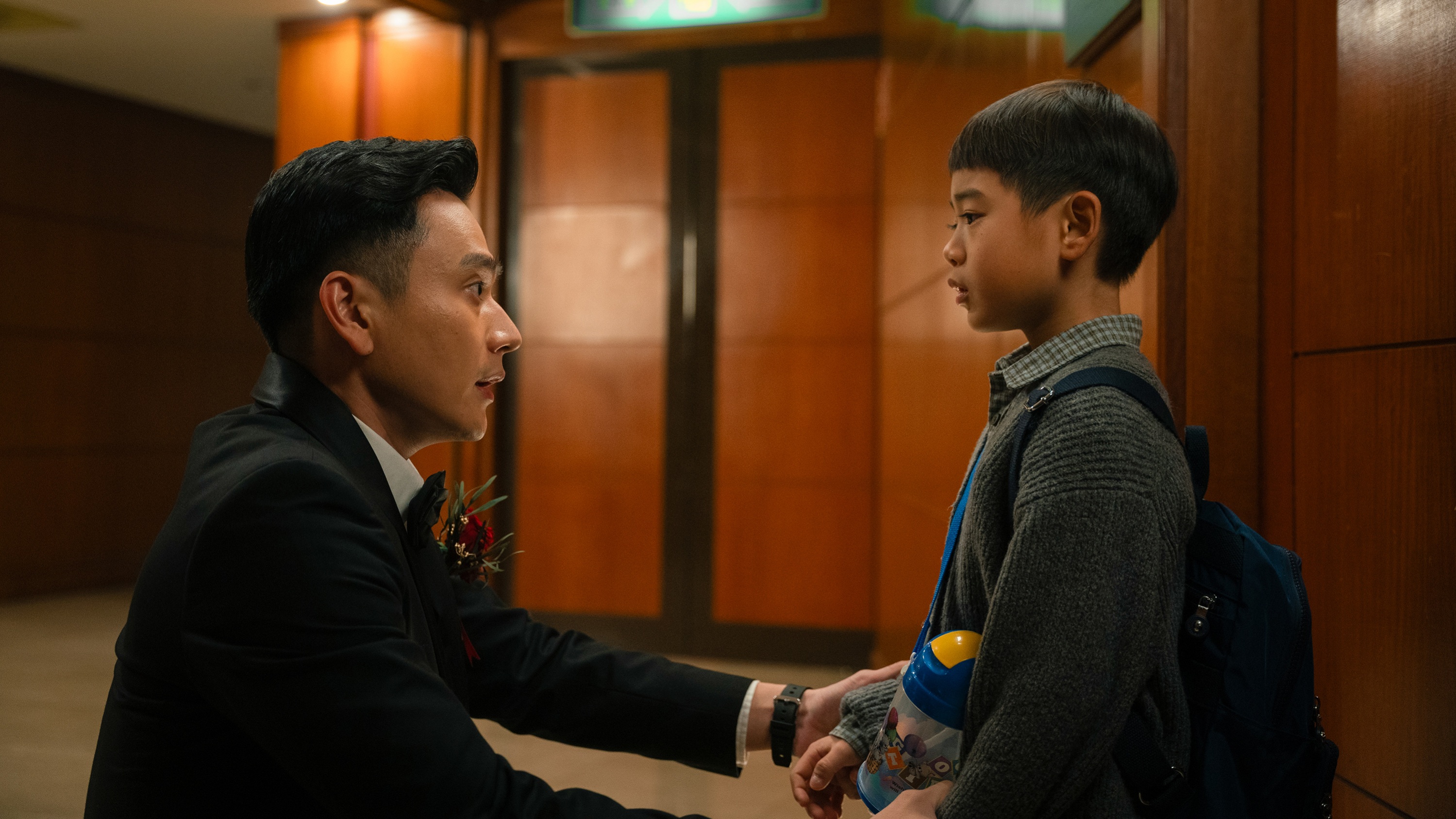 劉冠廷在《雙囍》與自己童年深刻對話，這也成為9m88的創作動機。（圖／水花電影提供）