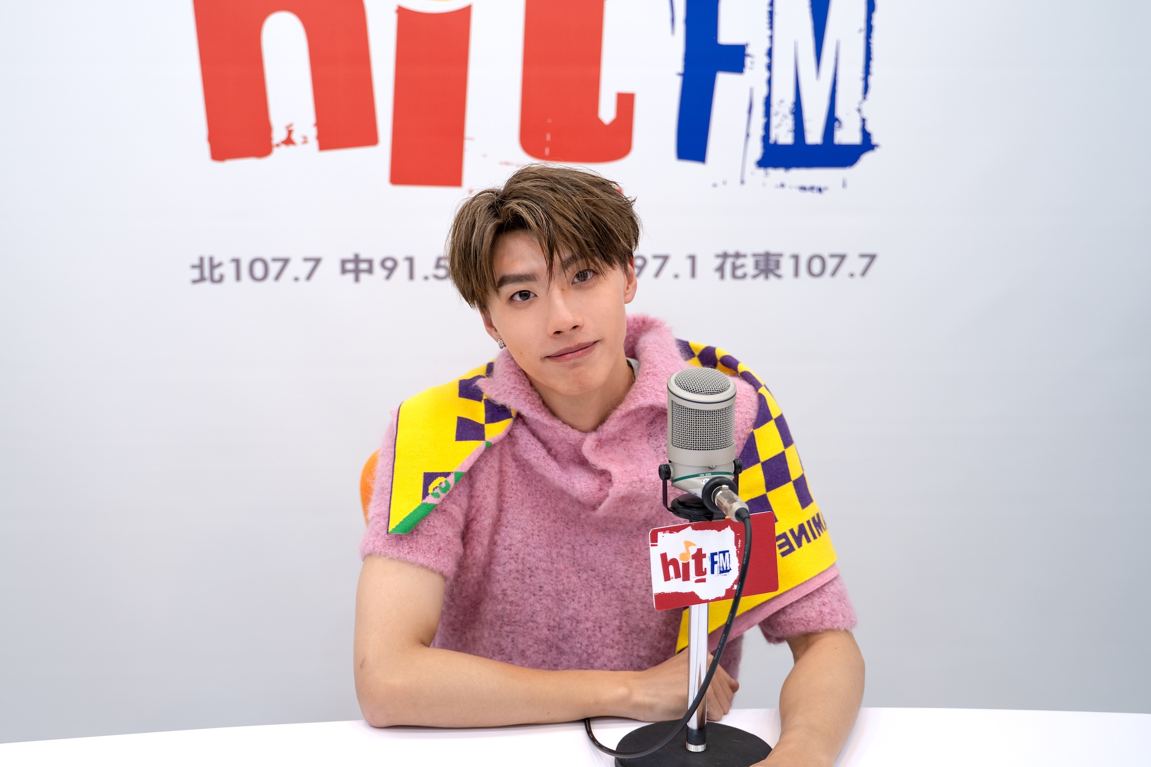 黃文廷在節目直播前上吐下瀉，卻還是敬業抱病上陣。（圖／Hit Fm聯播網提供）