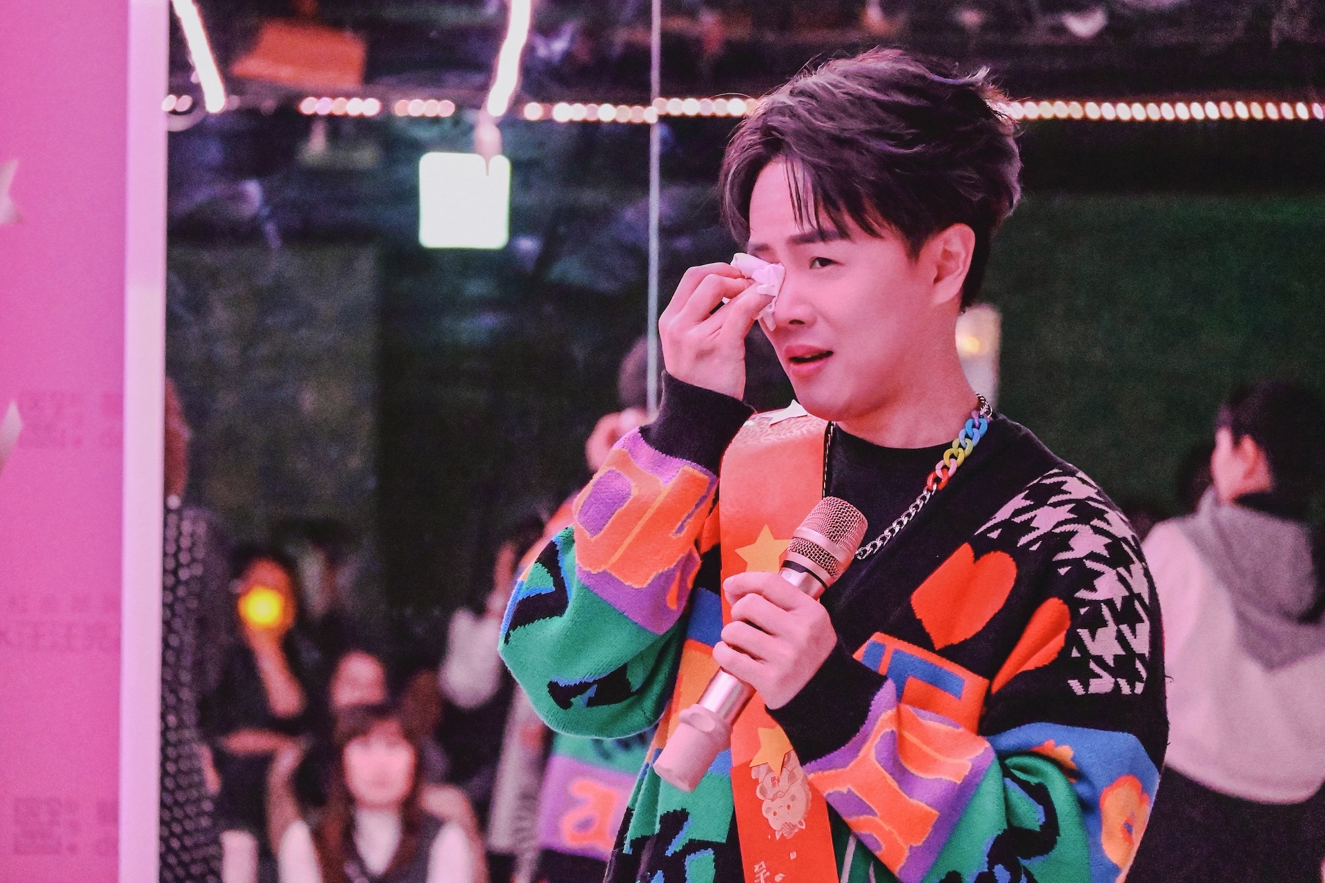 陳孟賢感謝粉絲不離不棄。（圖／全球巨星有限公司提供）