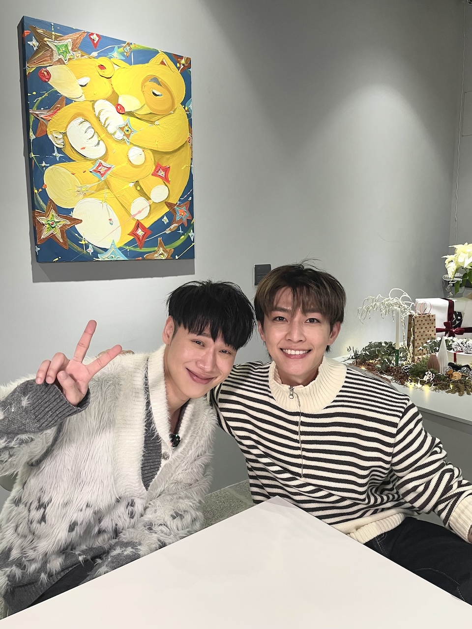 炎亞綸（右）和小賴是多年好友。（圖／大浪娛樂提供）