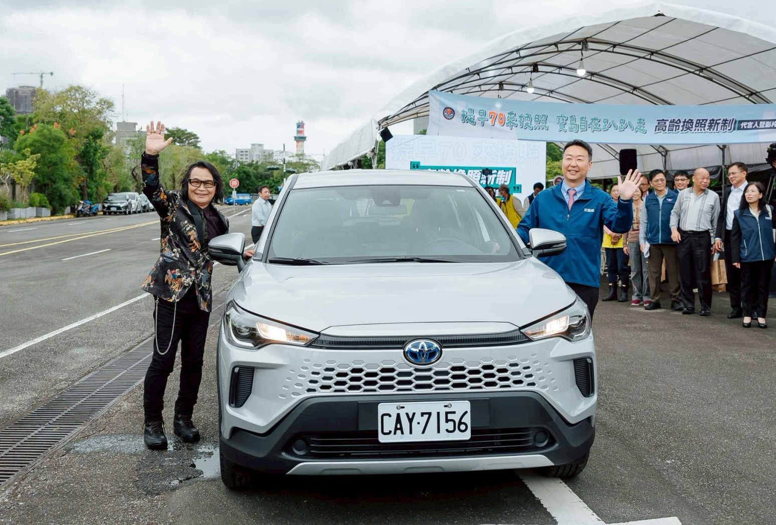 沈文程近期擔任「高齡換照新制」代言人。（圖／大大娛樂提供）