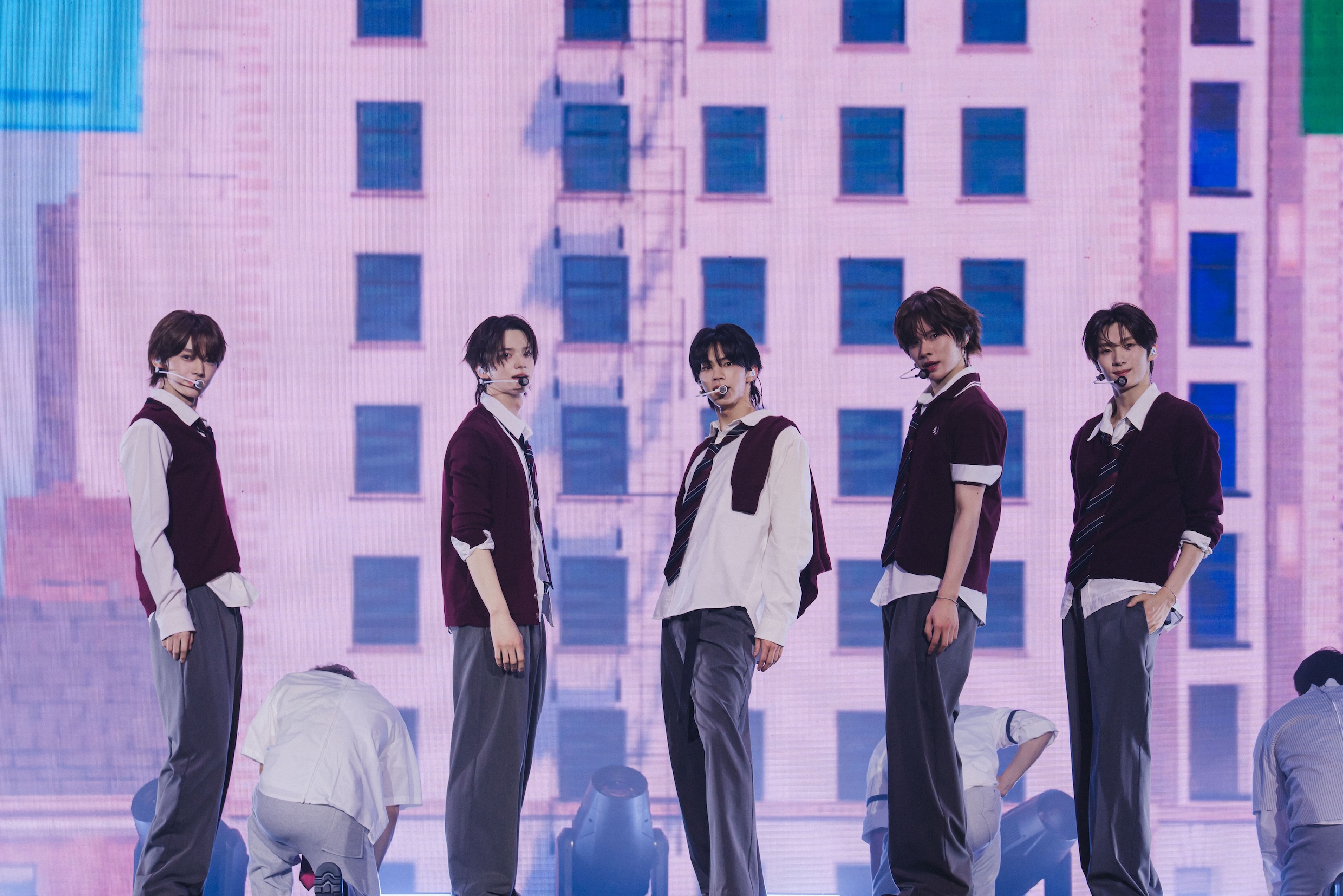 PLEDIS 娛樂旗下男團TWS於高雄流行音樂中心開唱。(圖/D-SHOW提供)