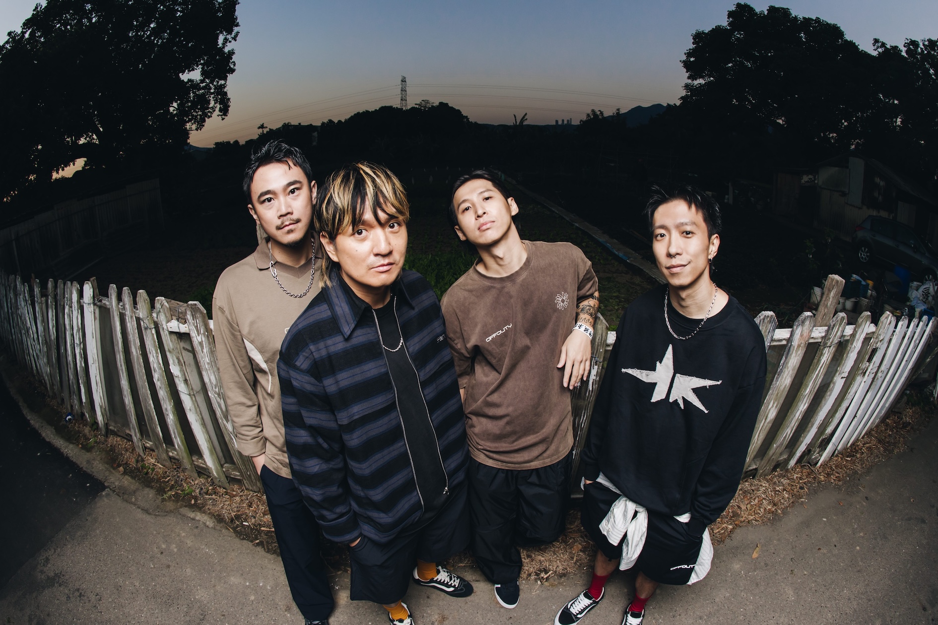 龐克樂團 EmptyORio雷誰（左起）、宇辰、柯光、牧。（圖／火氣音樂提供）