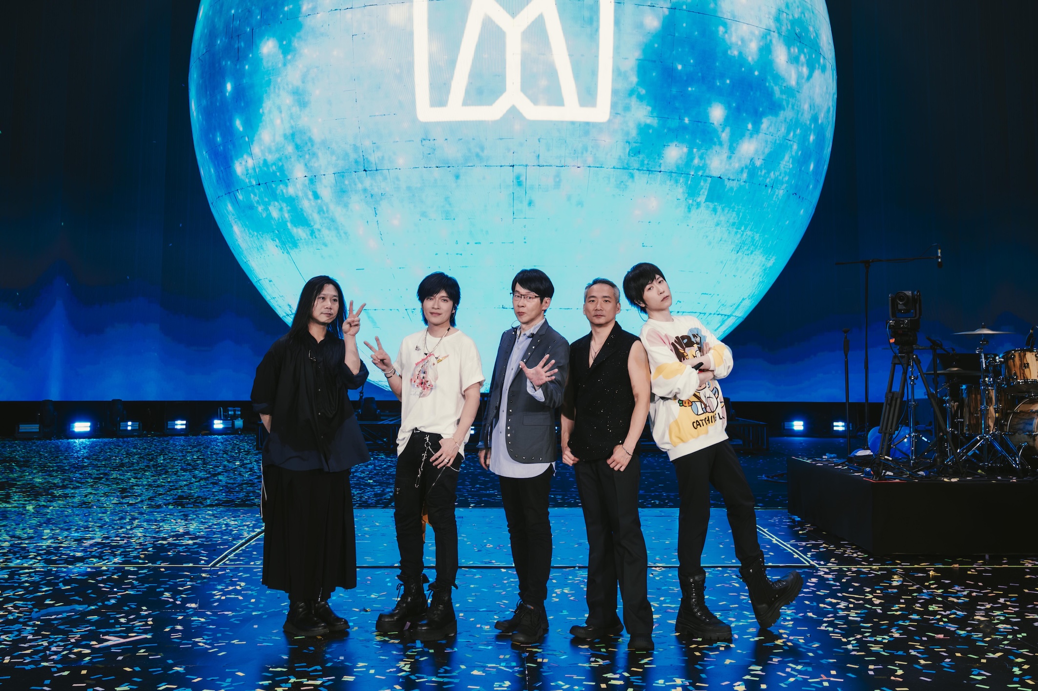 五月天在馬來西亞舉辦地球上最後一場5525《回到那一天》演唱會。（圖／相信音樂提供）