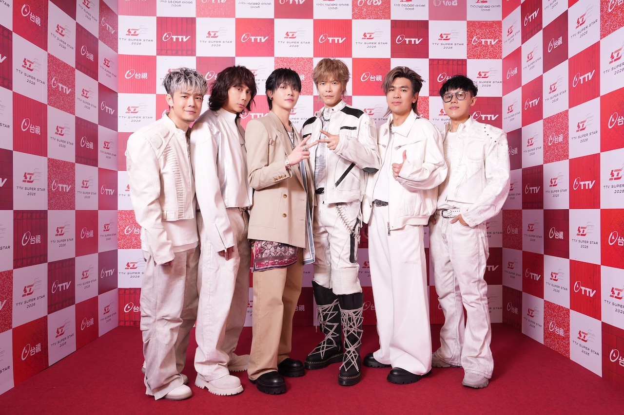 八三夭、&TEAM NICHOLAS驚喜合作。（圖／台視提供）