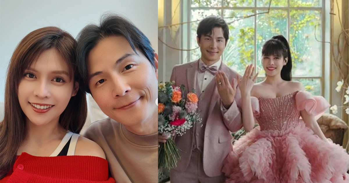 孫協志再婚娶夏宇童補辦婚禮。（圖／翻攝IG）