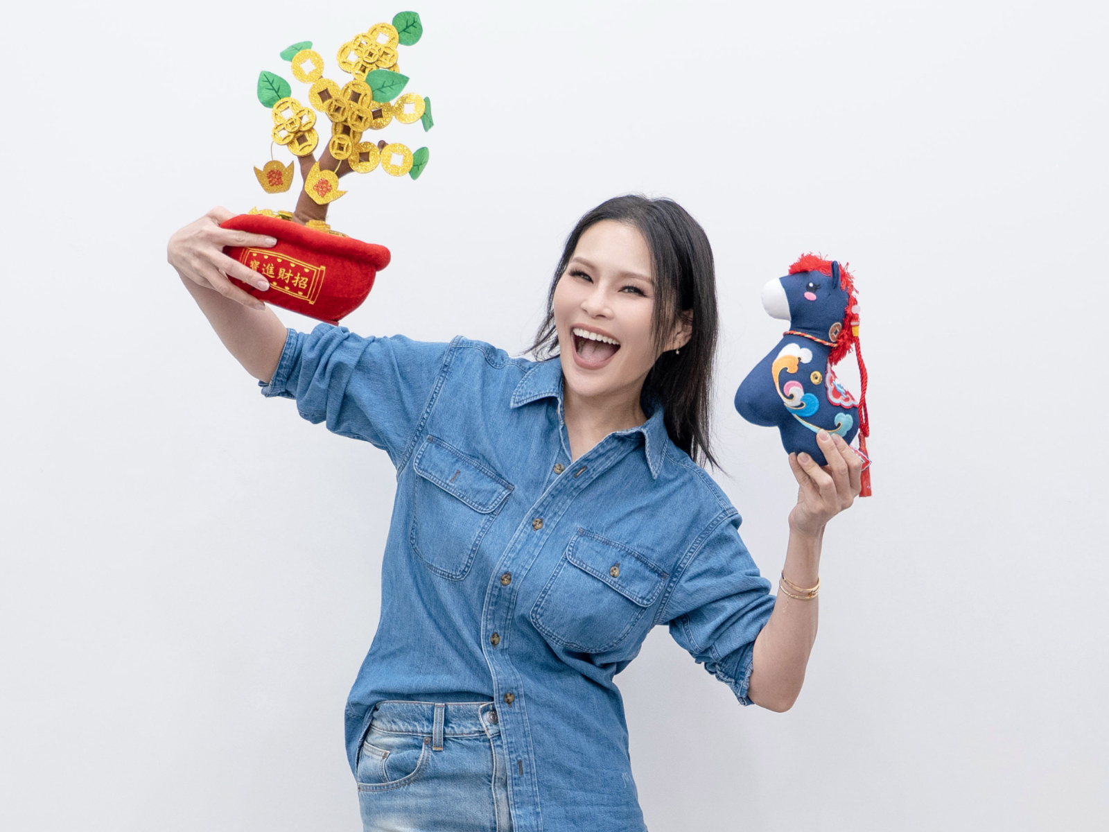 周蕙巧妙化解催婚問題。(圖/Hit Fm聯播網提供)