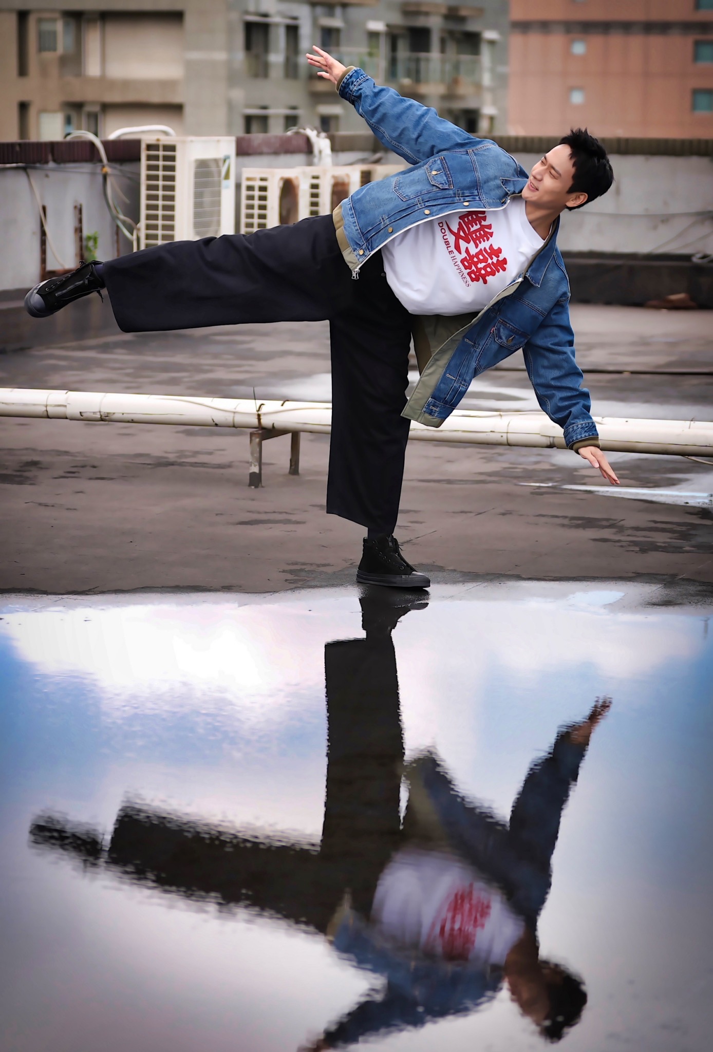 劉冠廷期望今年能跟老婆孫可芳補辦婚宴。（圖／記者陳明中攝）