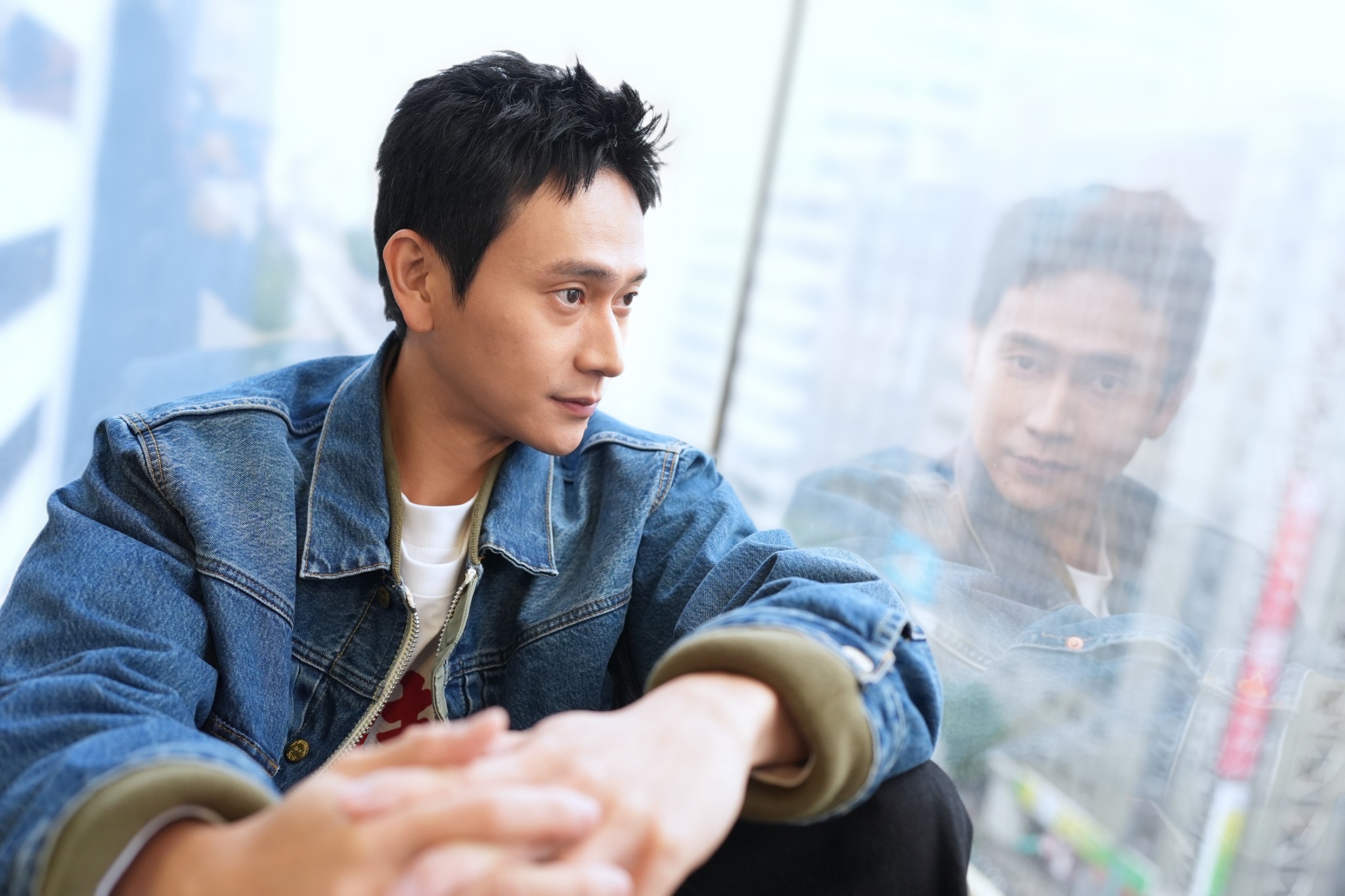 劉冠廷感謝老婆孫可芳陪伴度過低潮時刻。（圖／記者陳明中攝）