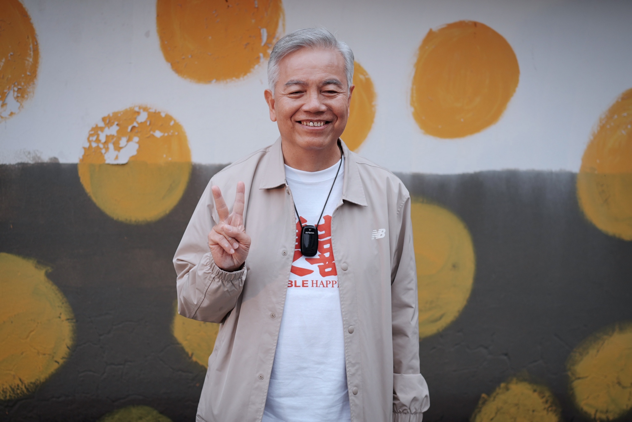 田啟文當初跟老婆到美國註冊結婚,過程也是十分有趣。(圖/記者陳明中攝)