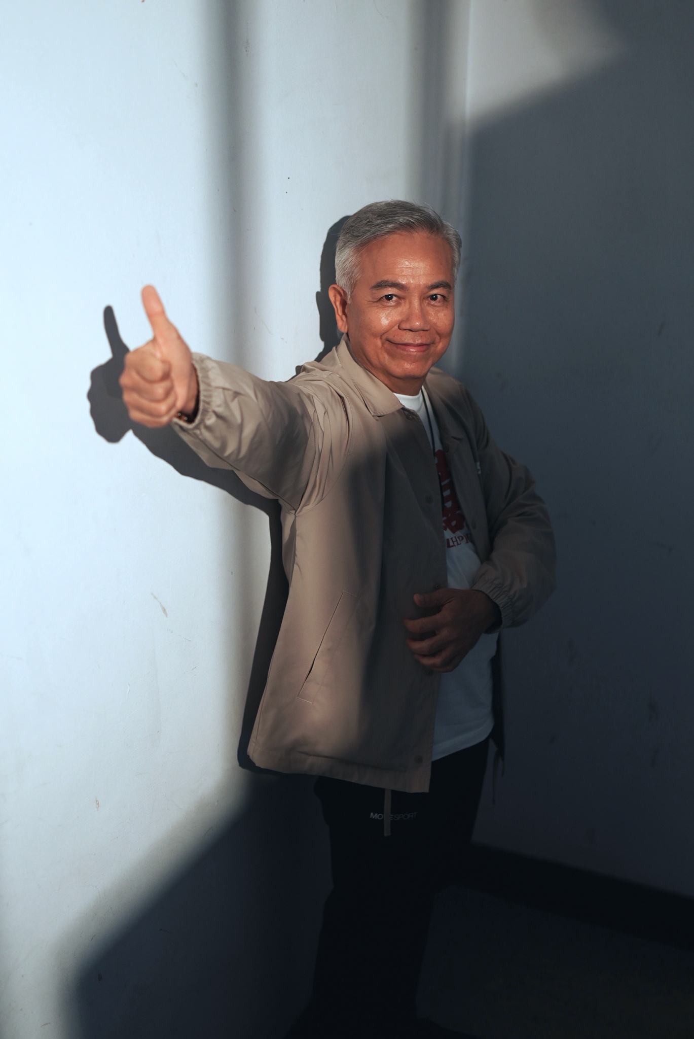 田啟文跟周星馳合作多年。(圖/記者陳明中攝)