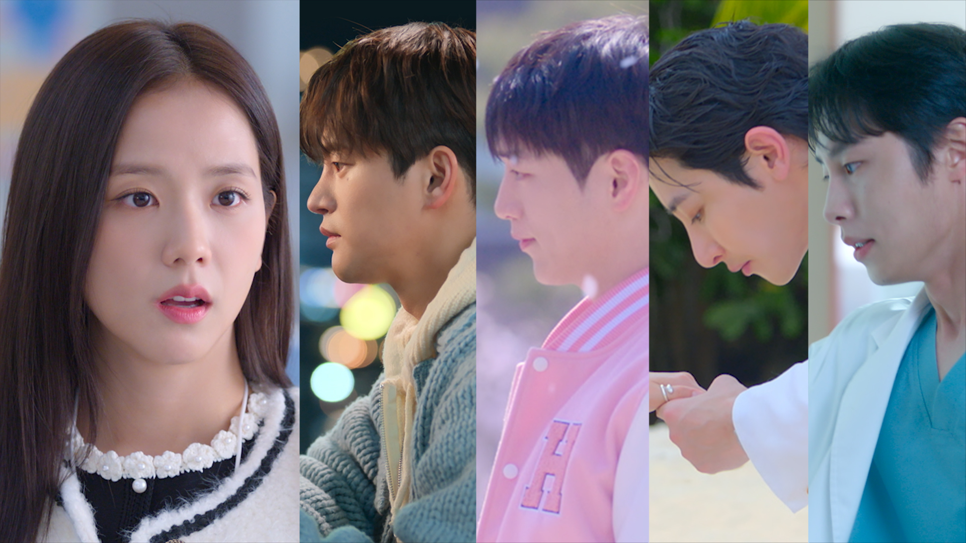 Jisoo在《訂閱男友》中周旋在眾男神之間，展開浪漫戀情。（圖／Netflix提供）