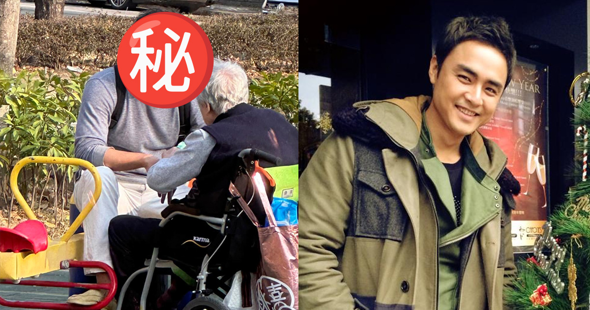明道過年陪媽媽溫馨畫面曝光。（圖／翻攝Threads、FB）