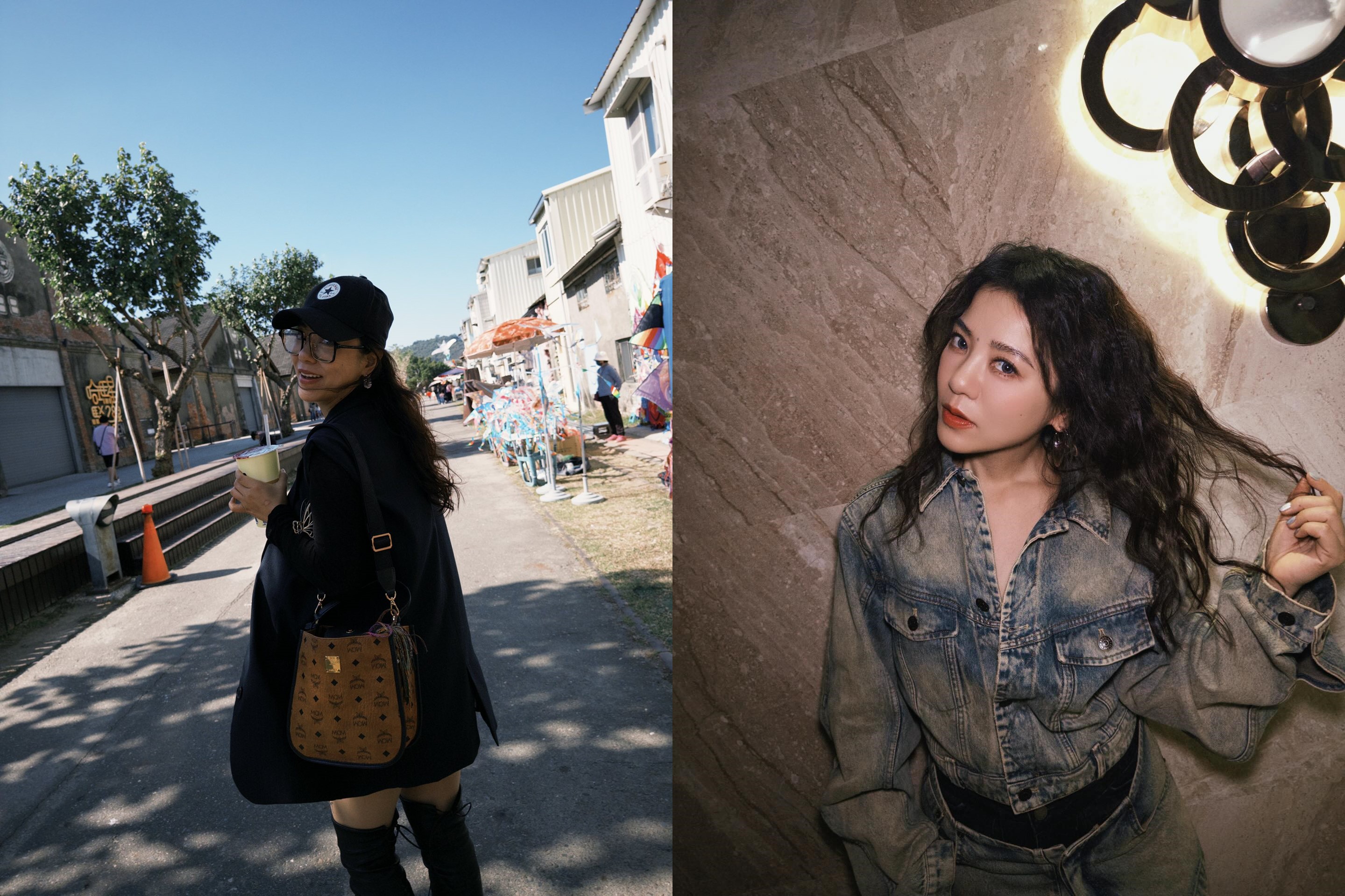 丁噹零偽裝搭高雄捷運，卻沒人認出。（圖／翻攝自丁噹 Della Ding臉書）