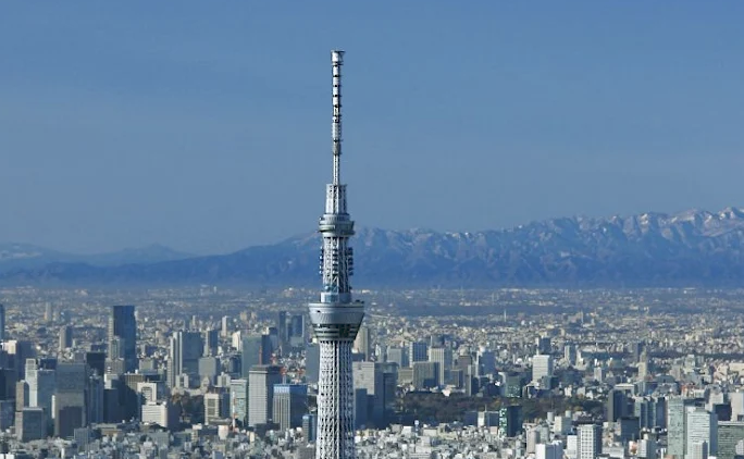 日晴空塔驚傳電梯故障。（圖／翻攝google Maps）