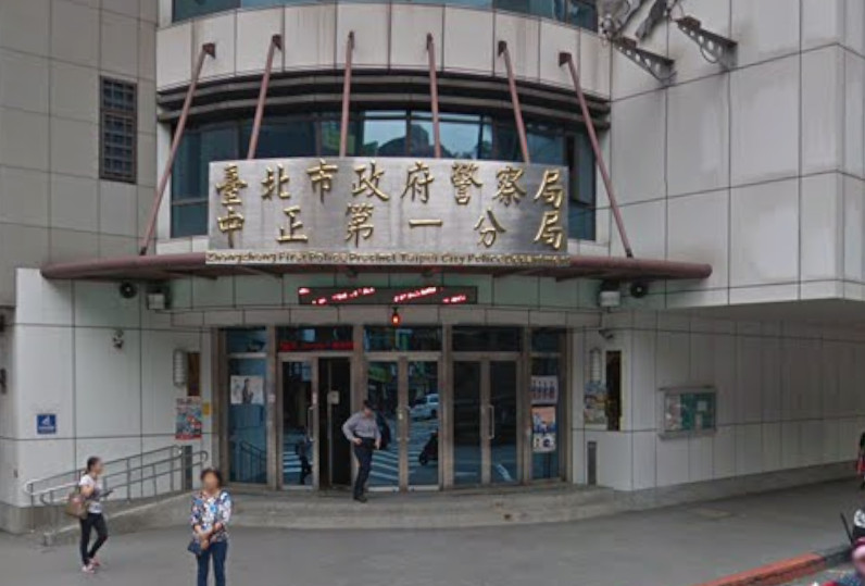 台北車站附近昨天傳出有男子持刀。（圖／翻攝自Google Map）