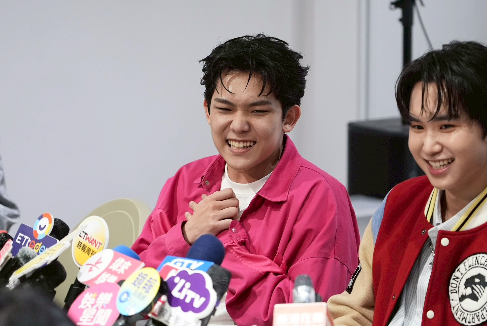 林毓家變很活潑。（圖／記者許方正攝）