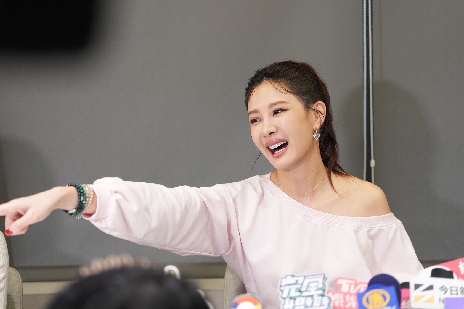 安心亞被虧是「更生人」。（圖／記者陳明中攝）