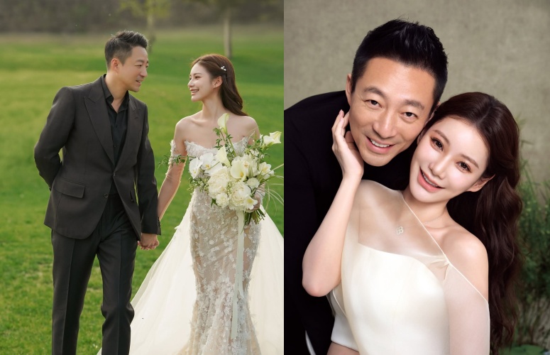 馬筱梅平安產子,汪小菲升格3寶爸。(圖/翻攝自hsiaomei0718mandy IG)