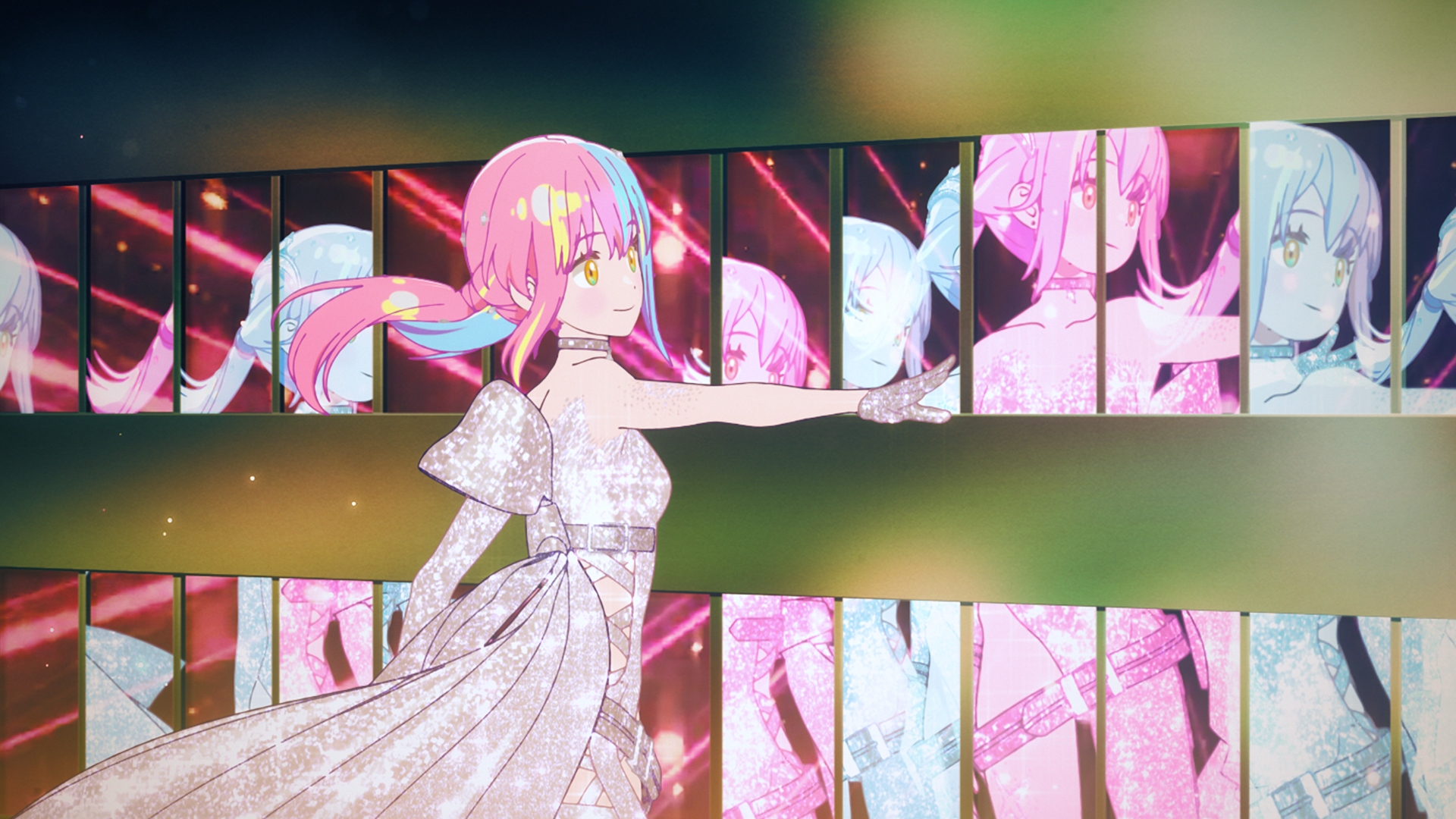 「ATARASHII GAKKO!」主唱Suzuka，首次當聲優還分飾兩角。（圖／貳貳喜喜電影股份有限公司提供）