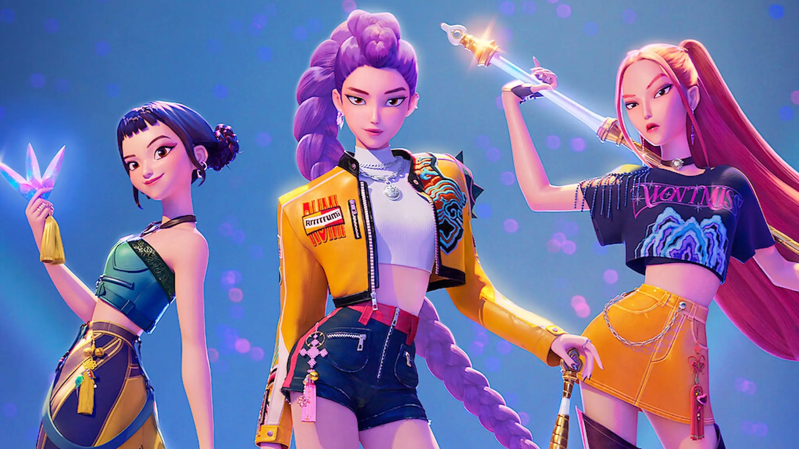 《Kpop 獵魔女團》原創歌曲〈Golden〉奪下葛萊美獎。（圖／Netflix提供）