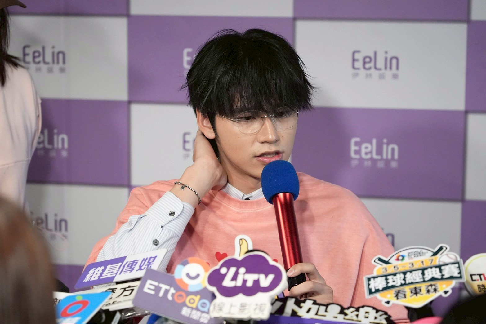 王品澔面對是非紛擾已經翻篇了。(圖/記者許方正攝)