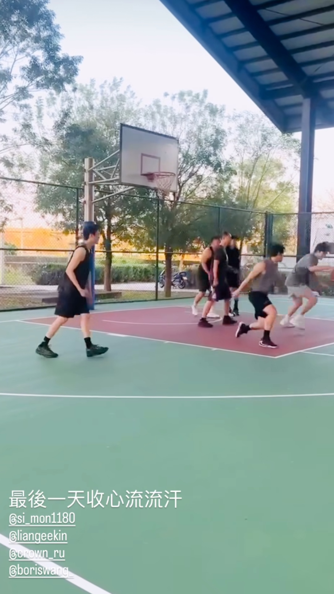 賴冠儒和王品澔相約打球。(圖/翻攝王品澔IG)