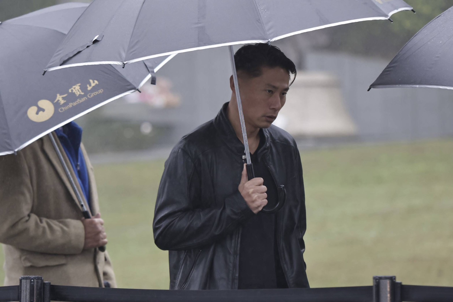 小刀是大S高中同學。（圖／記者許方正攝）