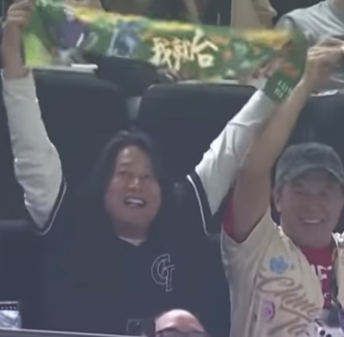 韓哥現身交流賽。（圖／緯來體育台）