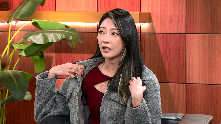 林欣霈登上《聚焦2.0》暢聊抗癌心路歷程。（圖／年代提供）