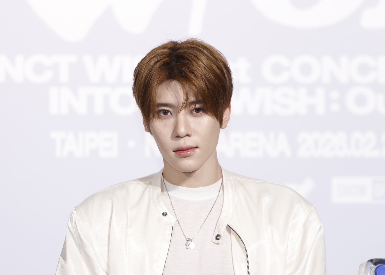 NCT WISH隊長SION甜蜜向粉絲告白。（圖／記者陳明中攝）