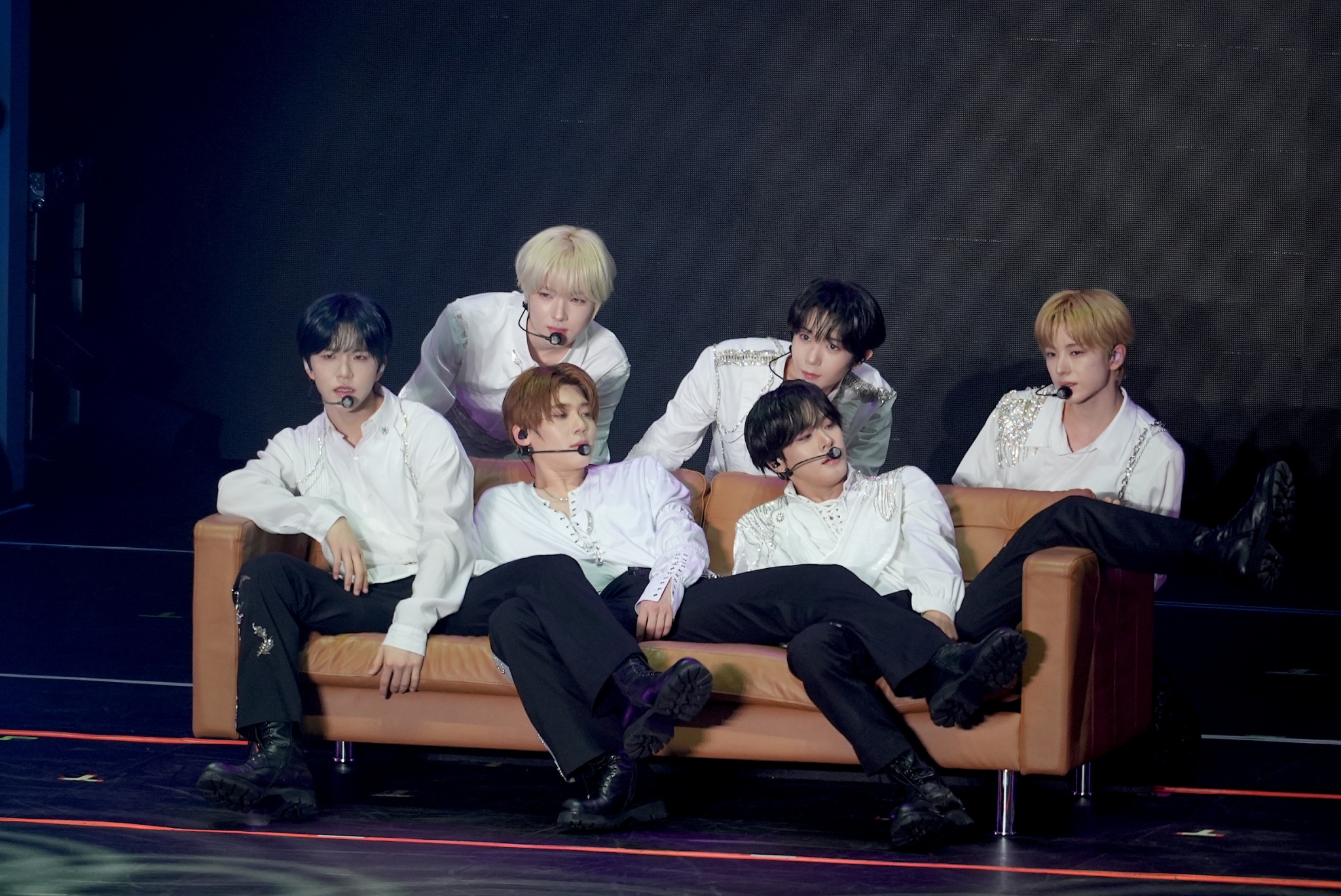 NCT WISH向粉絲當眾求婚，讓粉絲們尖叫聲爆表（圖／記者陳明中攝）