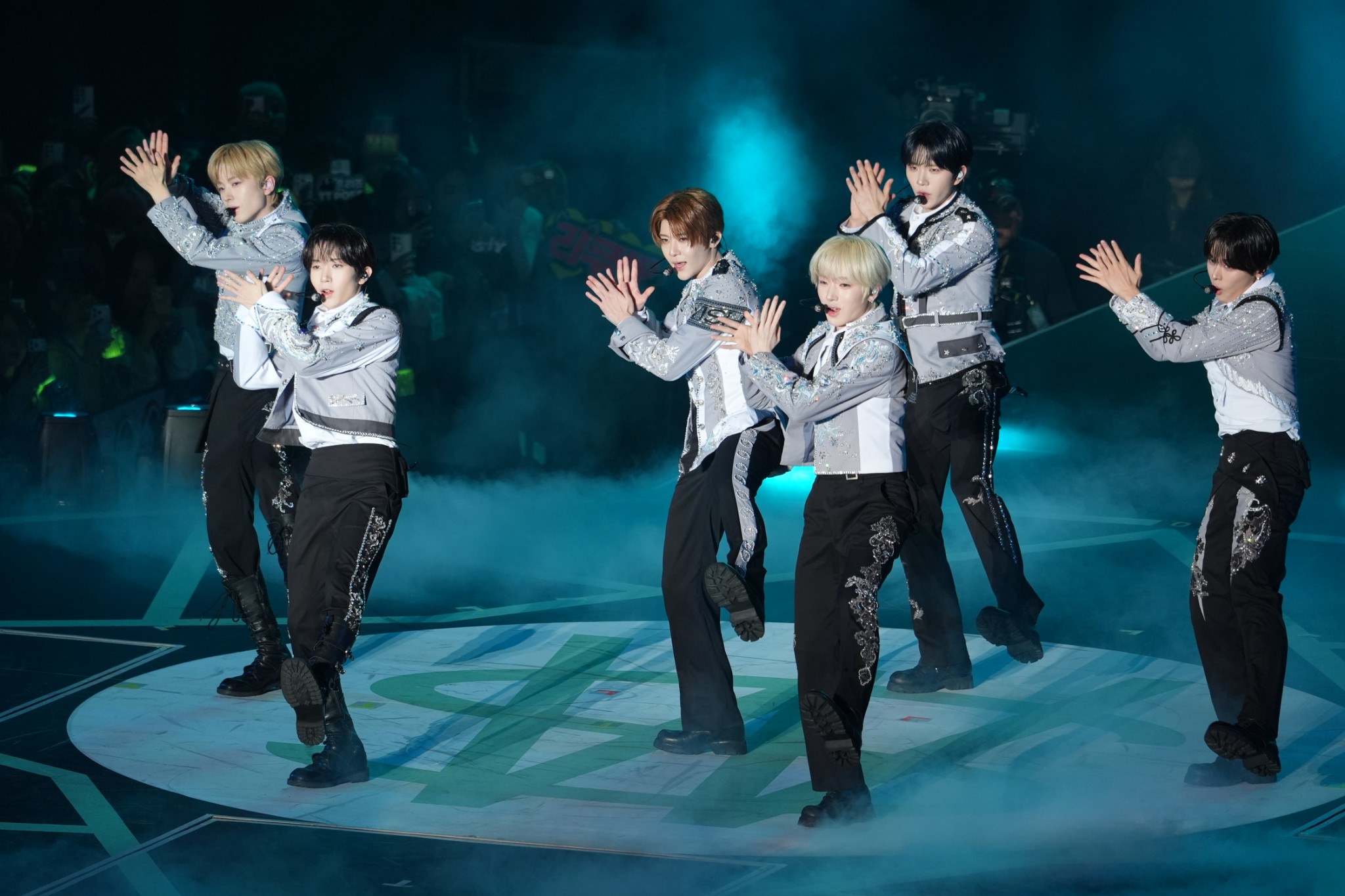 NCT WISH開唱，吸引8000名粉絲到場支持。（圖／記者陳明中攝）