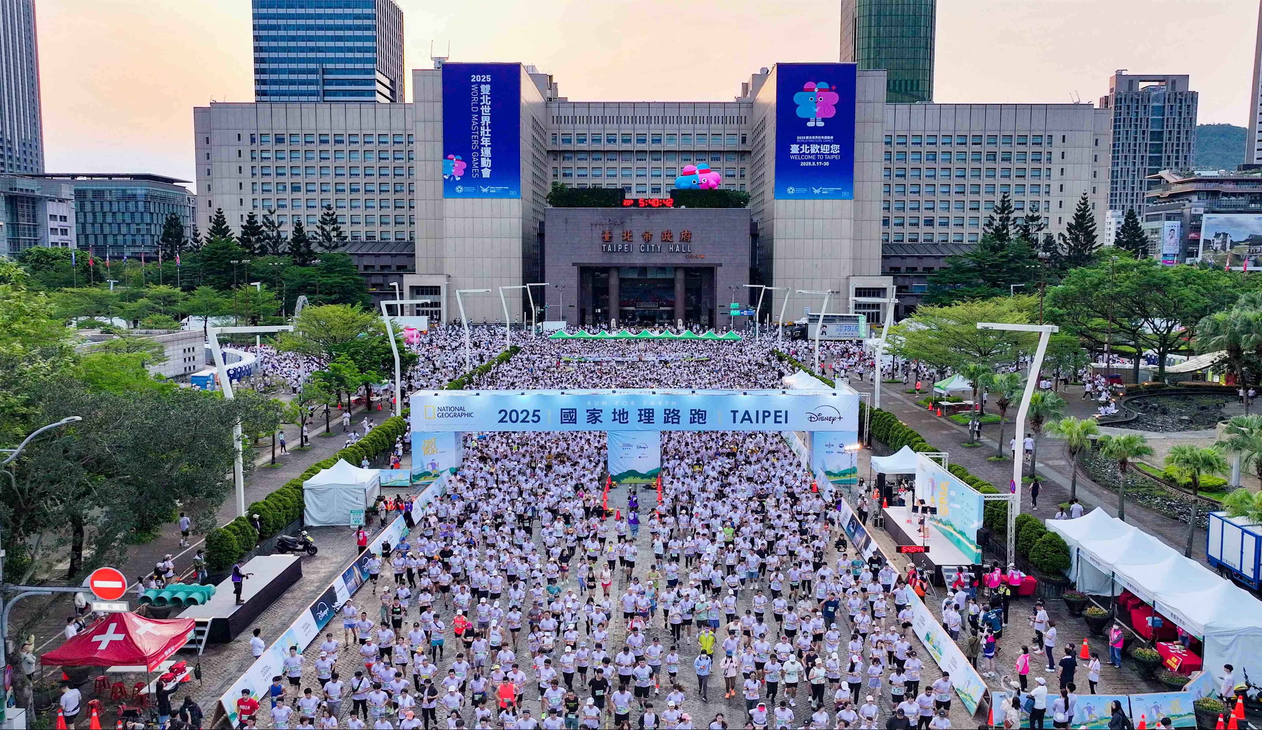 一年一度《2026國家地理路跑NAT GEO RUN》將於4月26日在台北登場。（圖／台灣華特迪士尼提供）