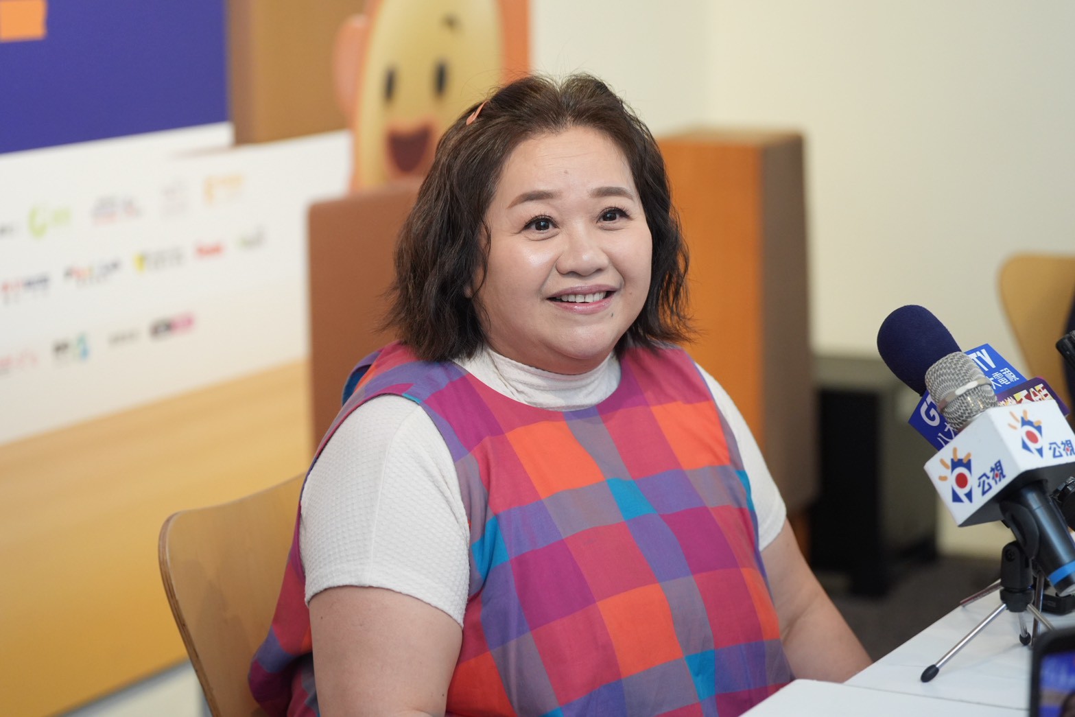 鍾欣凌坦言健檢結果紅字滿滿。（圖／陳明中攝）