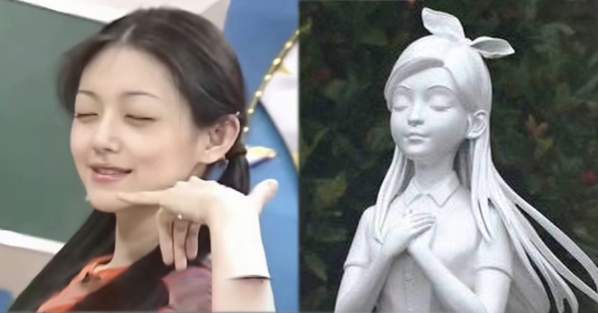 大S雕像曝光引「相似度」討論。（圖／翻攝YouTube、記者許方正攝）