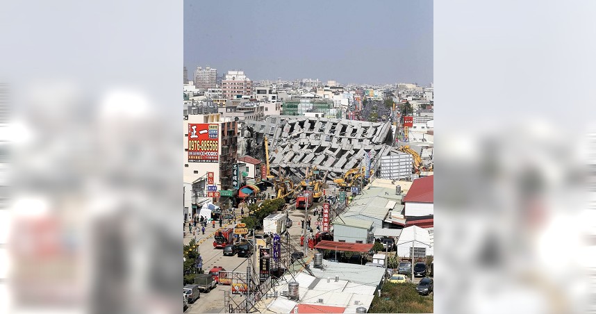 2016年2月6日的小年夜，高雄美濃發生規模6.6地震。（圖／翻攝自台南式 Tainan Style臉書）