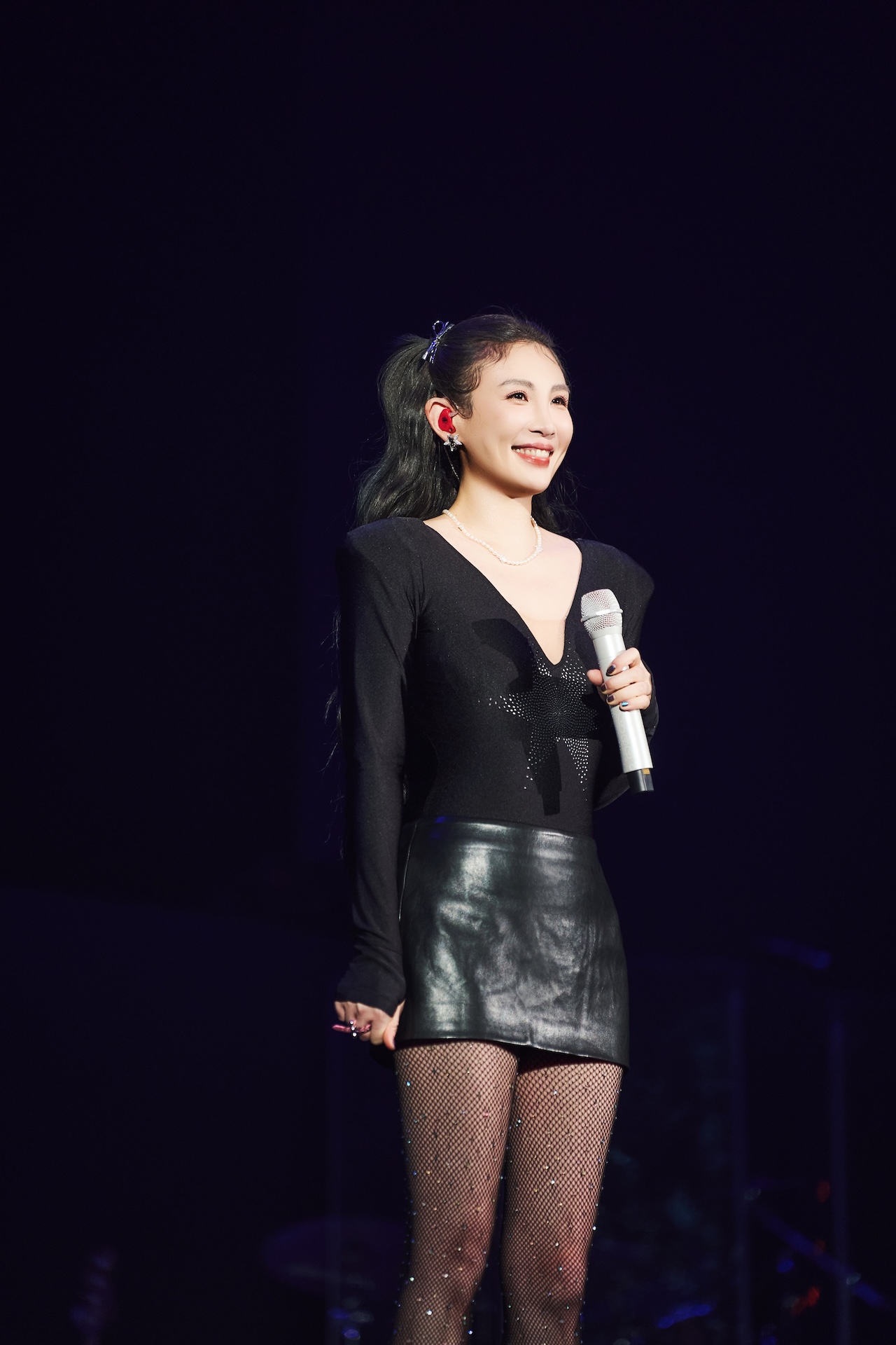 魏如萱不知話該如何說才好。（圖／好多音樂提供）