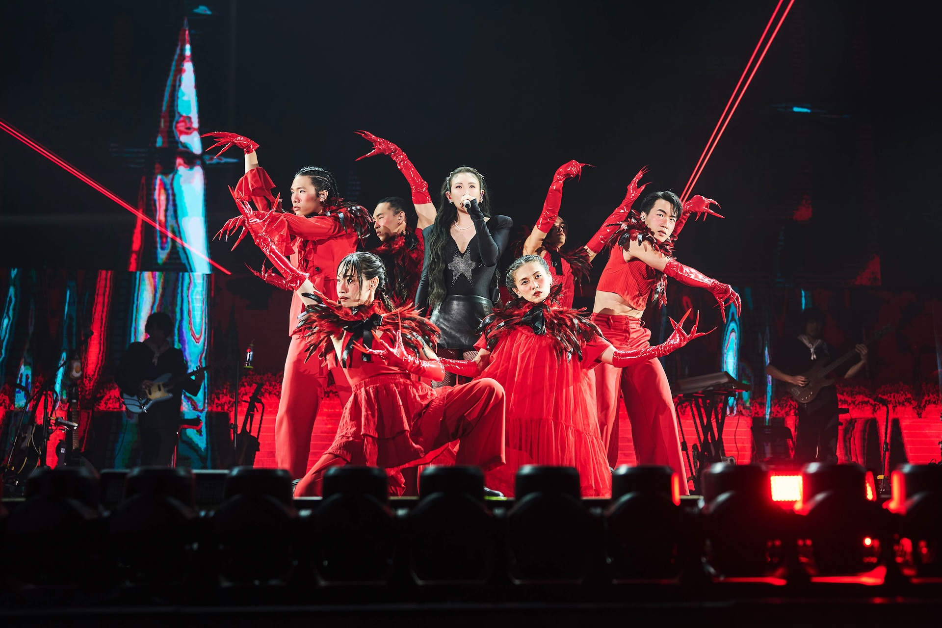 魏如萱（中）唱完後很有感觸。（圖／好多音樂提供）