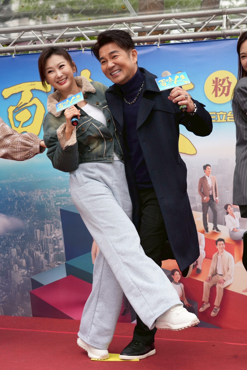 陳珮騏（左）和謝承均認為現在拍攝環境已比以前好許多。（圖／娛樂中心攝）